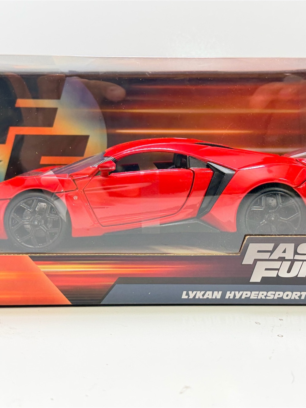 Jada fast furious Lykan Hypersport Red Kids Toy Car